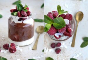 healthy chocolate dessert
